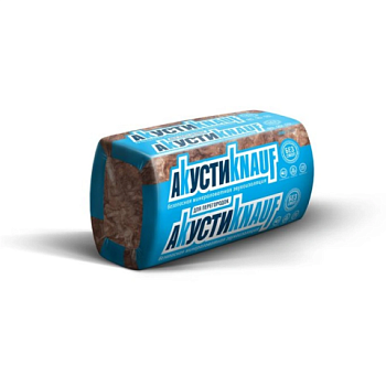 картинка Шумоизоляция Knauf Acoustic плита 50*610*1230мм (16 плит/уп, P17кг/м³, S12м²) от магазина Пиломатериал Воткинск