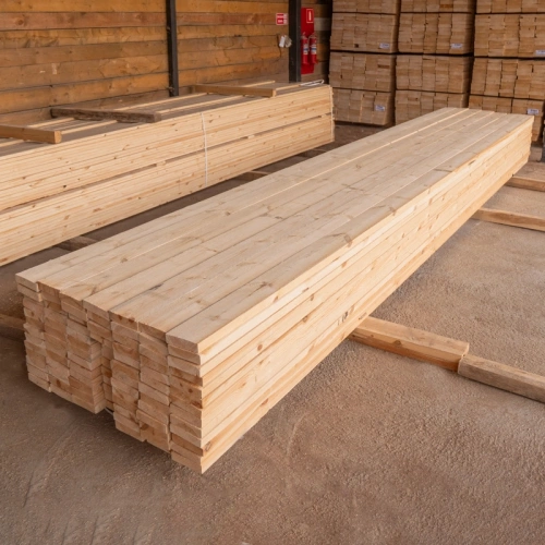 картинка Доска обрезная камерной сушки 40*150*6000мм ель/сосна 1-2 сорт дисковый распил (10-18%) от магазина Пиломатериал Воткинск