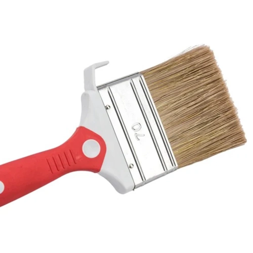 картинка Кисть плоская изностойкая для лаков, масла PARADE, смешанная щетина, 70мм от магазина Пиломатериал Воткинск