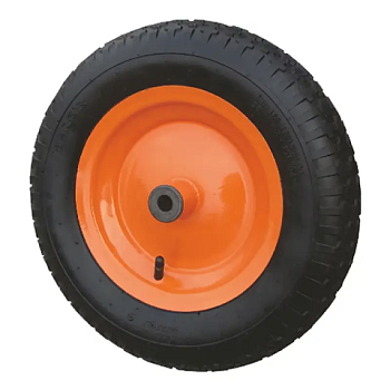 картинка Колесо пневмо 4,80/4,00*80 с подшипником D12 (для одноколесной тачки) от магазина Пиломатериал Воткинск