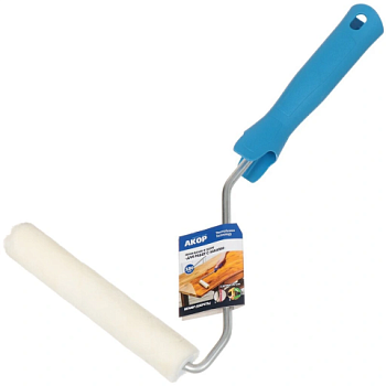 картинка Мини-валик для лаков велюровый в сборе 150мм от магазина Пиломатериал Воткинск