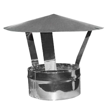 картинка Зонт D115 нерж.сталь 430-0.5мм от магазина Пиломатериал Воткинск