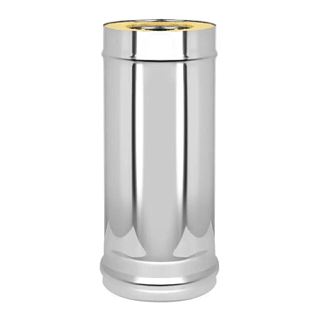 картинка Труба сэндвич D150/210 L500 нерж.сталь 430-0.5мм от магазина Пиломатериал Воткинск