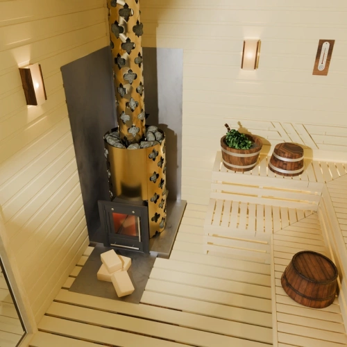 картинка Печь банная Арабеска inox Люмина, черная бронза, (камни 107кг/до 18м³) от магазина Пиломатериал Воткинск