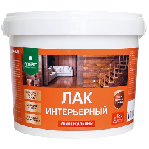 картинка Лак интерьерный универсальный Prosept акриловый 2л от магазина Пиломатериал Воткинск