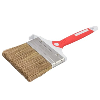 картинка Кисть плоская изностойкая для лаков, масла PARADE, смешанная щетина, 100мм от магазина Пиломатериал Воткинск