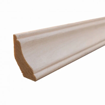 картинка Плинтус осина фигурный 45*2500мм сорт А сращенный от магазина Пиломатериал Воткинск