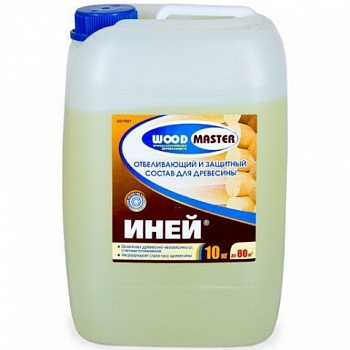 картинка Отбеливающий состав для древесины Wood Master Иней готовый состав 10кг от магазина Пиломатериал Воткинск