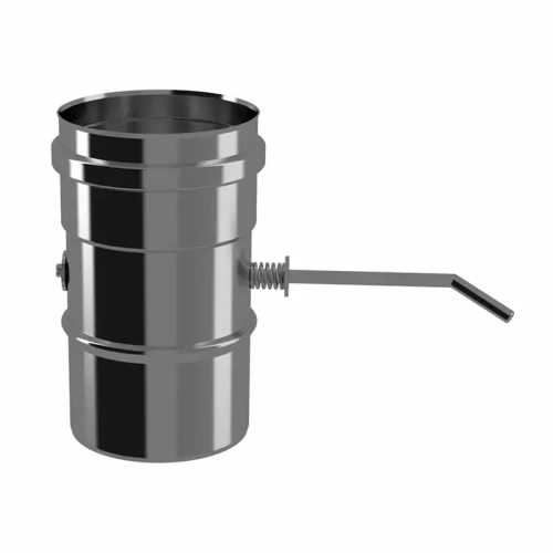 картинка Шибер D150 нерж.сталь 430-0.8мм от магазина Пиломатериал Воткинск