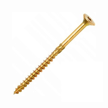 картинка Конструкционный саморез потай д/дерева 6*120мм желтый цинк Torx30 от магазина Пиломатериал Воткинск
