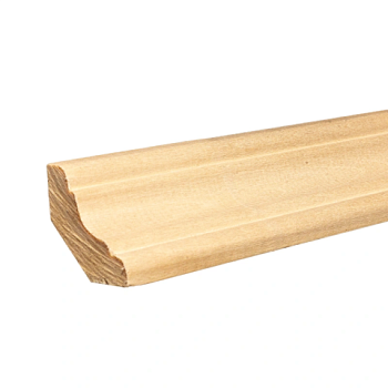 картинка Плинтус липа фигурный 45*2000мм сорт А цельный от магазина Пиломатериал Воткинск