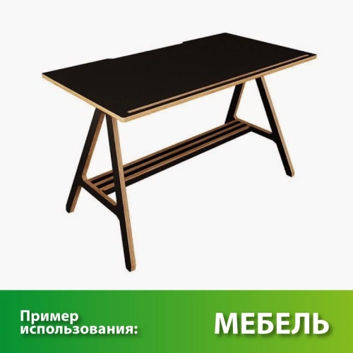 картинка Фанера ламинированная полоса 9*605*900мм (без насечки) от магазина Пиломатериал Воткинск