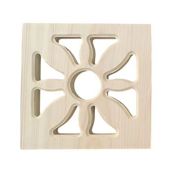 картинка Розетка соединительная для наличника №1 квадратная от магазина Пиломатериал Воткинск