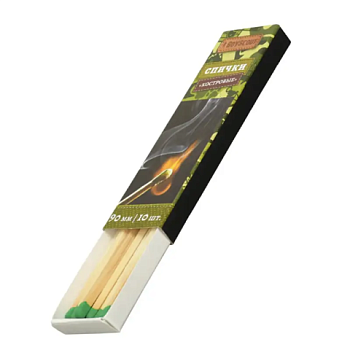 картинка Спички костровые BOYSCOUT 90 мм 10 шт от магазина Пиломатериал Воткинск