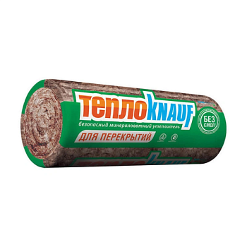 картинка Утеплитель ТеплоKNAUF Aquastatik "Для перекрытий" рулон 50*1220*7380мм (2 шт/уп, Λ0.040, S18 м²) от магазина Пиломатериал Воткинск