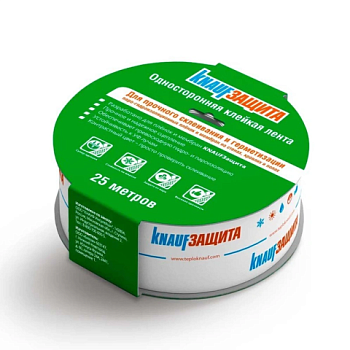 картинка Клейкая лента KNAUF Защита пароизоляционная односторонняя д/пленок/мембран 60мм*25м от магазина Пиломатериал Воткинск