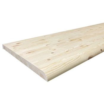 картинка Подоконник 30*400*1500мм Ель/Сосна сорт АВ сращенный (с фаской) от магазина Пиломатериал Воткинск