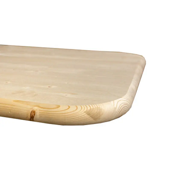 картинка Столешница овальная Сосна 30*800*1500мм сорт АВ от магазина Пиломатериал Воткинск