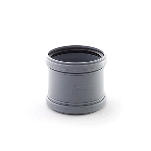 картинка Муфта канализационная надвижная 110мм (без перегородок) от магазина Пиломатериал Воткинск