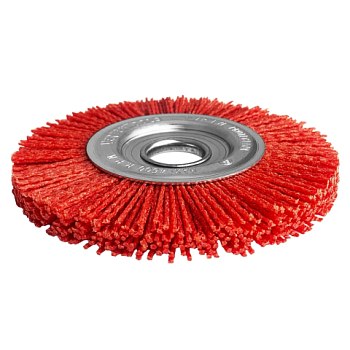 картинка Корщетка для УШМ (болгарки) плоская нейлоновая 125мм от магазина Пиломатериал Воткинск