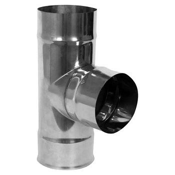 картинка Тройник моно 87° D115 нерж.сталь 430-0.8мм от магазина Пиломатериал Воткинск