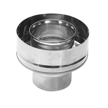 картинка Переход моно/сэндвич D115/200 нерж.сталь 430-0.8/0.5мм от магазина Пиломатериал Воткинск