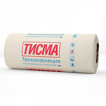 картинка Утеплитель Тисма 50*1200*8300мм рулон (2 шт/уп, Λ0.044, S19.92м²) от магазина Пиломатериал Воткинск
