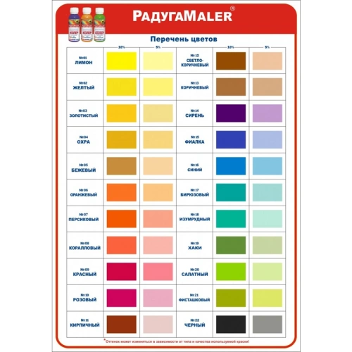 картинка Колер паста Радуга №9 Красный 100г от магазина Пиломатериал Воткинск