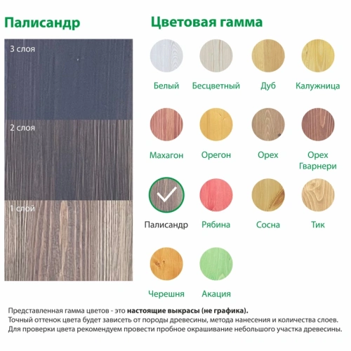 картинка Текстурол ТИКСО Палисандр 3л деревозащитное средство от магазина Пиломатериал Воткинск