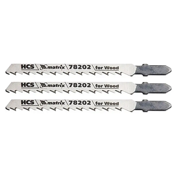 картинка Пилки для лобзика 100*75*4мм Т101D 78202 (3шт/уп) от магазина Пиломатериал Воткинск