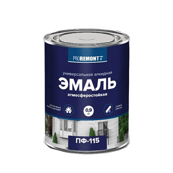 картинка Эмаль ПФ-115 бежевый 0.9 кг Proremontt от магазина Пиломатериал Воткинск