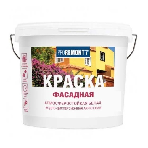 картинка ВДАК фасадная белая Proremontt 3кг от магазина Пиломатериал Воткинск