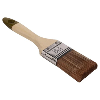 картинка Кисть универсальная плоская Toolberg Микс-Эксперт для лаков, масла, эмалей, смешанная щетина, 50мм от магазина Пиломатериал Воткинск