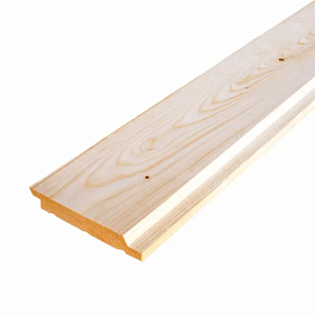 картинка Скандинавская фасадная доска профиль UYW 21*145(130)*6000мм 100% Ель сорт АВ Архангельск от магазина Пиломатериал Воткинск