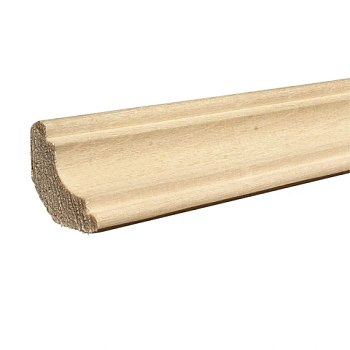 картинка Плинтус липа фигурный 35*2400мм сорт А цельный от магазина Пиломатериал Воткинск
