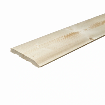 картинка Имитация бруса Финский профиль ель/сосна 17*143(135)*1000мм сорт АВ (5шт/уп) от магазина Пиломатериал Воткинск