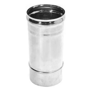 картинка Труба моно D115 L250 нерж.сталь 430-0.8мм от магазина Пиломатериал Воткинск