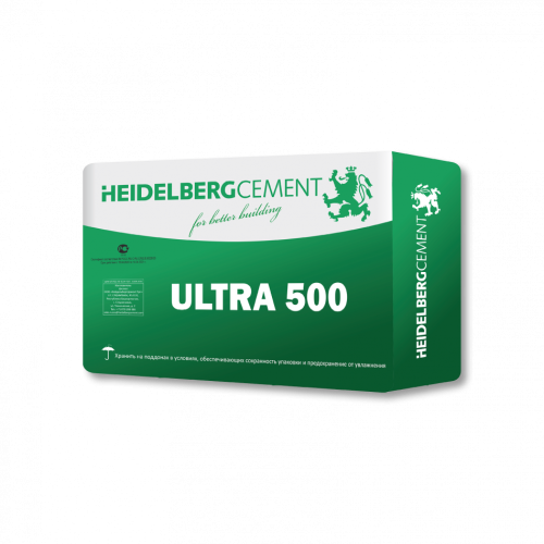 картинка Цемент НеidelbergCement Ultra 500 25кг от магазина Пиломатериал Воткинск