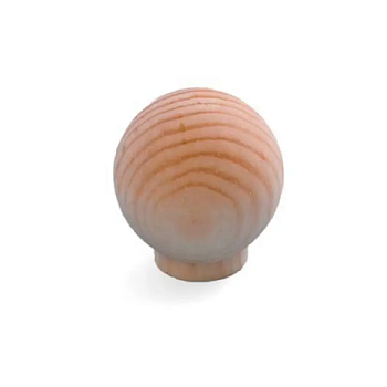 картинка Ручка шар №2 35мм сосна (2шт.уп) от магазина Пиломатериал Воткинск