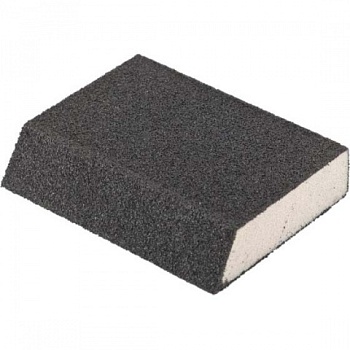 картинка Губка для шлифования 120*90*25 трапеция, мягкая Р100 75730 от магазина Пиломатериал Воткинск