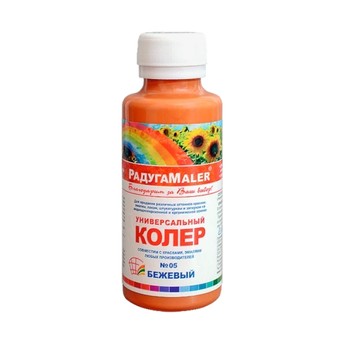 картинка Колер паста Радуга №9 Красный 100г от магазина Пиломатериал Воткинск