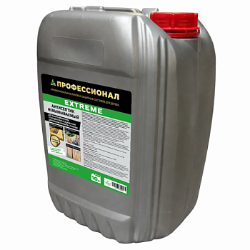 картинка Антисептик невымываемый ПРОФЕССИОНАЛ EXTREME для агрессивной среды, готовый состав, зеленый 10л от магазина Пиломатериал Воткинск