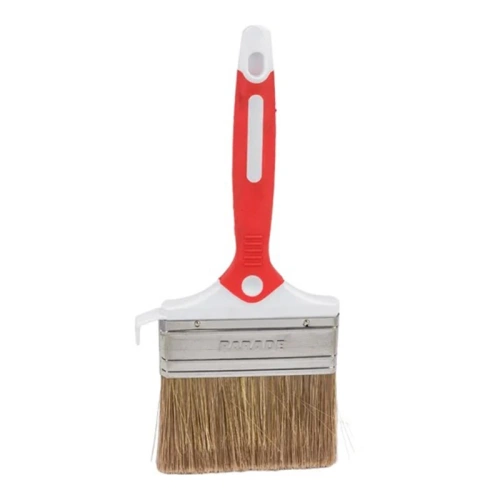 картинка Кисть плоская изностойкая для лаков, масла PARADE, смешанная щетина, 100мм от магазина Пиломатериал Воткинск