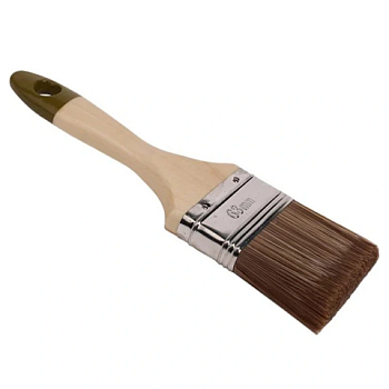 картинка Кисть универсальная плоская Toolberg Микс-Эксперт для лаков, масла, эмалей, смешанная щетина, 75мм от магазина Пиломатериал Воткинск